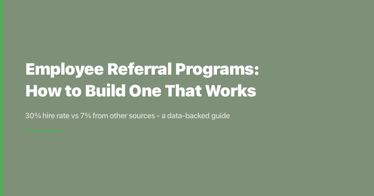 Employee Referral Programs: How to Build One That Works